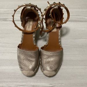 Valentino Espadrille wedge